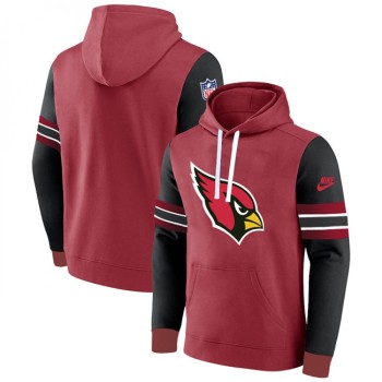 Men's Arizona Cardinals Red/Black Pullover Hoodie Men's Arizona Cardinals Red/Black Pullover Hoodie