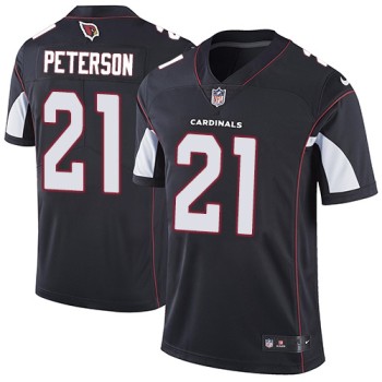 Men's Arizona Cardinals #21 Patrick Peterson Black Vapor Untouchable Limited Stitched NFL Jersey Men's Arizona Cardinals #21 Patrick Peterson Black Vapor Untouchable Limited Stitched NFL Jersey