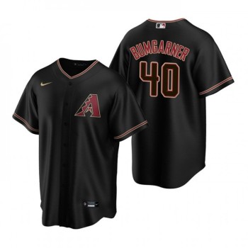 Men's Arizona Diamondbacks #40 Madison Bumgarner Black Cool Base Stitched Baseball Jersey Men's Arizona Diamondbacks #40 Madison Bumgarner Black Cool Base Stitched Baseball Jersey