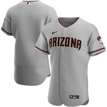 Men's Arizona Diamondbacks Blank 2020 Grey Flex Base Stitched Jersey Men's Arizona Diamondbacks Blank 2020 Grey Flex Base Stitched Jersey
