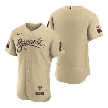 Men's Arizona Diamondbacks Blank 2021 Cream City Connect Flex Base Stitched MLB Jersey Men's Arizona Diamondbacks Blank 2021 Cream City Connect Flex Base Stitched MLB Jersey