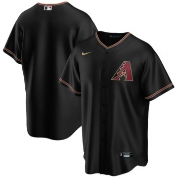 Men's Arizona Diamondbacks Blank Black Cool Base Stitched Jersey Men's Arizona Diamondbacks Blank Black Cool Base Stitched Jersey