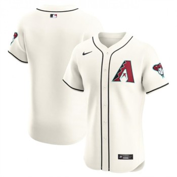 Men's Arizona Diamondbacks Blank Cream Flex Base Stitched Jersey Men's Arizona Diamondbacks Blank Cream Flex Base Stitched Jersey