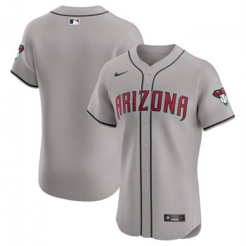Men's Arizona Diamondbacks Blank Grey Flex Base Stitched Jersey Men's Arizona Diamondbacks Blank Grey Flex Base Stitched Jersey
