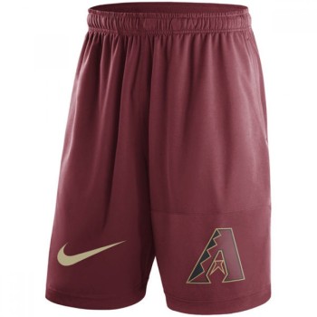 Men's Arizona Diamondbacks Red Dry Fly Shorts Men's Arizona Diamondbacks Red Dry Fly Shorts