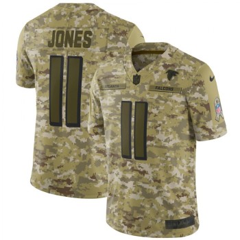 Men's Atlanta Falcons #11 Julio Jones 2018 Camo Salute to Service Limited Stitched NFL Jersey Men's Atlanta Falcons #11 Julio Jones 2018 Camo Salute to Service Limited Stitched NFL Jersey