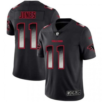 Men's Atlanta Falcons #11 Julio Jones Black 2019 Smoke Fashion Limited Stitched NFL Jersey Men's Atlanta Falcons #11 Julio Jones Black 2019 Smoke Fashion Limited Stitched NFL Jersey