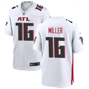 Men's Atlanta Falcons #16 Scott Miller White Limited Stitched Football Game Jersey Men's Atlanta Falcons #16 Scott Miller White Limited Stitched Football Game Jersey