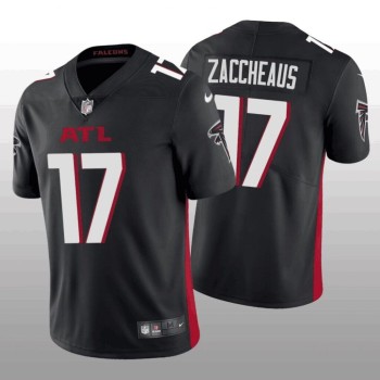 Men's Atlanta Falcons #17 Olamide Zaccheaus Black Vapor Untouchable Stitched Football Jersey Men's Atlanta Falcons #17 Olamide Zaccheaus Black Vapor Untouchable Stitched Football Jersey