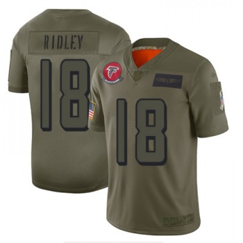 Men's Atlanta Falcons #18 Calvin Ridley 2019 Camo Salute To Service Limited Stitched NFL Jersey Men's Atlanta Falcons #18 Calvin Ridley 2019 Camo Salute To Service Limited Stitched NFL Jersey