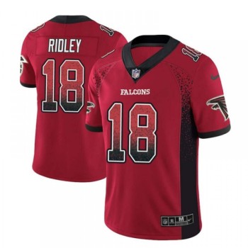 Men's Atlanta Falcons #18 Calvin Ridley Red 2018 Drift Fashion Color Rush Limited Stitched NFL Jersey Men's Atlanta Falcons #18 Calvin Ridley Red 2018 Drift Fashion Color Rush Limited Stitched NFL Jersey