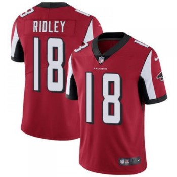 Men's Atlanta Falcons #18 Calvin Ridley Red Vapor Untouchable Limited Stitched NFL Jersey Men's Atlanta Falcons #18 Calvin Ridley Red Vapor Untouchable Limited Stitched NFL Jersey