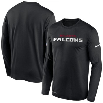 Men's Atlanta Falcons 2020 Black Sideline Impact Legend Performance Long Sleeve T-Shirt Men's Atlanta Falcons 2020 Black Sideline Impact Legend Performance Long Sleeve T-Shirt
