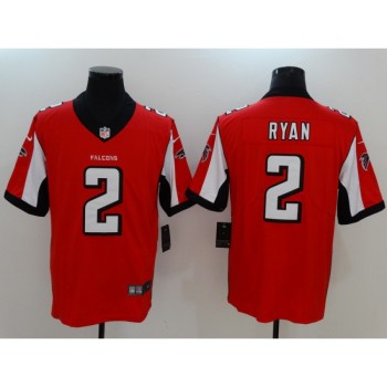 Men's Atlanta Falcons #2 Matt Ryan Red Vapor Untouchable Player Limited Jersey Men's Atlanta Falcons #2 Matt Ryan Red Vapor Untouchable Player Limited Jersey