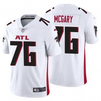 Men's Atlanta Falcons #76 Kaleb McGary New White Vapor Untouchable Limited Stitched Jersey Men's Atlanta Falcons #76 Kaleb McGary New White Vapor Untouchable Limited Stitched Jersey
