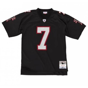 Men's Atlanta Falcons #7 Michael Vick 2002 Black Stitched Jersey Men's Atlanta Falcons #7 Michael Vick 2002 Black Stitched Jersey