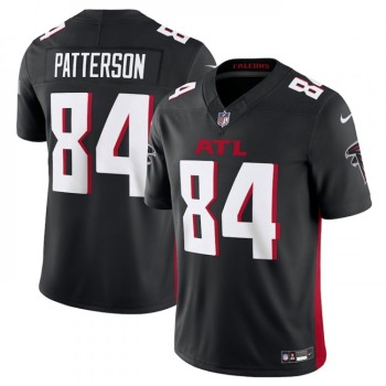 Men's Atlanta Falcons #84 Cordarrelle Patterson Black 2023 F.U.S.E. Vapor Untouchable Limited Stitched Football Jersey Men's Atlanta Falcons #84 Cordarrelle Patterson Black 2023 F.U.S.E. Vapor Untouchable Limited Stitched Football Jersey