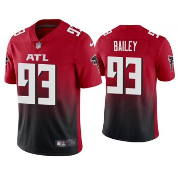 Men's Atlanta Falcons #93 Allen Bailey 2020 Red 2nd Alternate Vapor Limited NFL Stitched NFL Jersey Men's Atlanta Falcons #93 Allen Bailey 2020 Red 2nd Alternate Vapor Limited NFL Stitched NFL Jersey