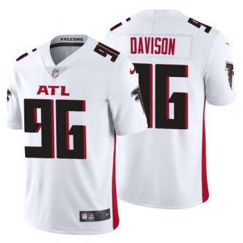 Men's Atlanta Falcons #96 Tyeler Davison New White Vapor Untouchable Limited Stitched Jersey