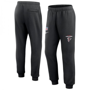 Men's Atlanta Falcons Black Chop Block Fleece Sweatpants Men's Atlanta Falcons Black Chop Block Fleece Sweatpants