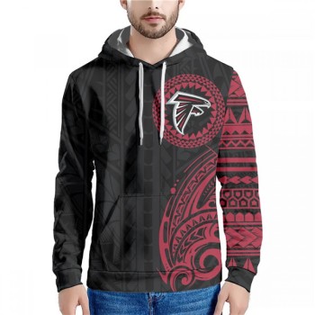 Men's Atlanta Falcons Black/Red Hoodie Men's Atlanta Falcons Black/Red Hoodie