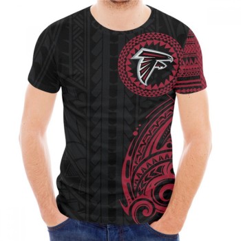 Men's Atlanta Falcons Black/Red T-Shirt Men's Atlanta Falcons Black/Red T-Shirt