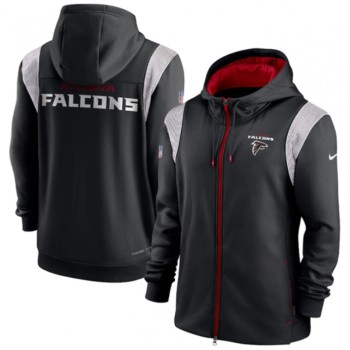 Men's Atlanta Falcons Black zipper Hoodie Men's Atlanta Falcons Black zipper Hoodie