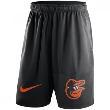 Men's Baltimore Orioles Black Dry Fly Shorts