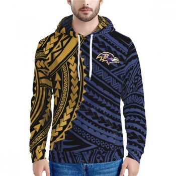 Men's Baltimore Ravens Black Hoodie Men's Baltimore Ravens Black Hoodie