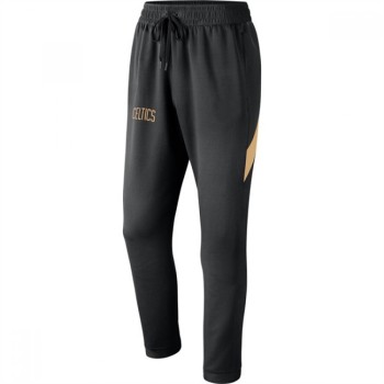 Men's Boston Celtics Black Performance Showtime Basketball Pants Men's Boston Celtics Black Performance Showtime Basketball Pants