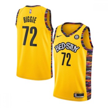 Men's Brooklyn Nets #72 Biggie Amarillo Swingman Stitched NBA Jersey Men's Brooklyn Nets #72 Biggie Amarillo Swingman Stitched NBA Jersey