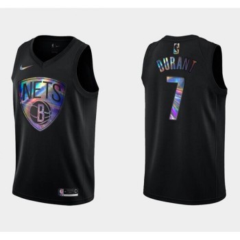 Men's Brooklyn Nets #7 Kevin Durant Black Crucial Catch Stitched NBA Jersey Men's Brooklyn Nets #7 Kevin Durant Black Crucial Catch Stitched NBA Jersey
