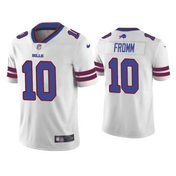 Men's Buffalo Bills #10 Jake Fromm White Vapor Untouchable Limited Stitched Jersey Men's Buffalo Bills #10 Jake Fromm White Vapor Untouchable Limited Stitched Jersey