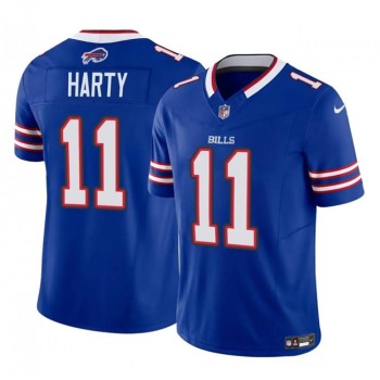 Men's Buffalo Bills #11 Deonte Harty Blue 2023 F.U.S.E. Vapor Untouchable Limited Stitched Jersey Men's Buffalo Bills #11 Deonte Harty Blue 2023 F.U.S.E. Vapor Untouchable Limited Stitched Jersey