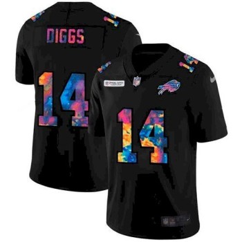 Men's Buffalo Bills #14 Stefon Diggs 2020 Black Crucial Catch Limited Stitched Football Jersey Men's Buffalo Bills #14 Stefon Diggs 2020 Black Crucial Catch Limited Stitched Football Jersey