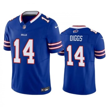 Men's Buffalo Bills #14 Stefon Diggs Blue 2023 F.U.S.E. Vapor Untouchable Limited Stitched Jersey Men's Buffalo Bills #14 Stefon Diggs Blue 2023 F.U.S.E. Vapor Untouchable Limited Stitched Jersey