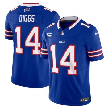 Men's Buffalo Bills #14 Stefon Diggs Blue 2023 F.U.S.E. With 3-Star C Patch Vapor Untouchable Limited Stitched Jersey Men's Buffalo Bills #14 Stefon Diggs Blue 2023 F.U.S.E. With 3-Star C Patch Vapor Untouchable Limited Stitched Jersey