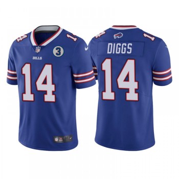 Men's Buffalo Bills #14 Stefon Diggs Blue With NO.3 Patch Vapor Untouchable Limited Stitched NFL Jersey Men's Buffalo Bills #14 Stefon Diggs Blue With NO.3 Patch Vapor Untouchable Limited Stitched NFL Jersey