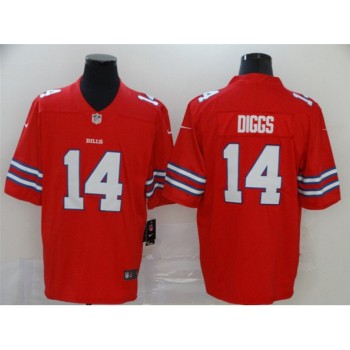 Men's Buffalo Bills #14 Stefon Diggs Red Vapor Stitched Football Jersey Men's Buffalo Bills #14 Stefon Diggs Red Vapor Stitched Football Jersey