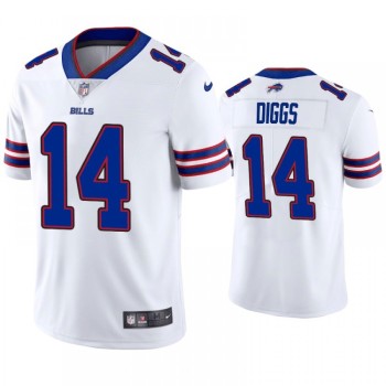 Men's Buffalo Bills #14 Stefon Diggs White Vapor Untouchable Limited Stitched NFL Jersey Men's Buffalo Bills #14 Stefon Diggs White Vapor Untouchable Limited Stitched NFL Jersey