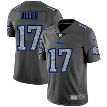 Men's Buffalo Bills #17 Josh Allen 2019 Gray Fashion Static Limited Stitched NFL Jersey Men's Buffalo Bills #17 Josh Allen 2019 Gray Fashion Static Limited Stitched NFL Jersey