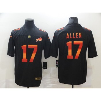 Men's Buffalo Bills #17 Josh Allen 2020 Black Fashion Limited Stitched Jersey Men's Buffalo Bills #17 Josh Allen 2020 Black Fashion Limited Stitched Jersey
