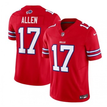 Men's Buffalo Bills #17 Josh Allen Red 2023 F.U.S.E. Vapor Untouchable Limited Stitched Jersey Men's Buffalo Bills #17 Josh Allen Red 2023 F.U.S.E. Vapor Untouchable Limited Stitched Jersey