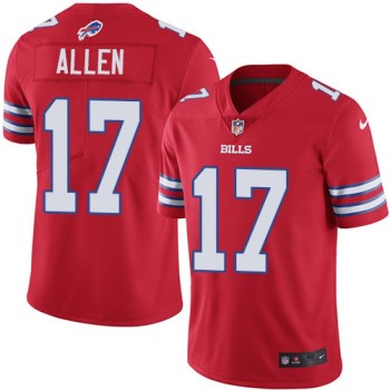 Men's Buffalo Bills #17 Josh Allen Red Vapor Untouchable Limited Stitched NFL Jersey Men's Buffalo Bills #17 Josh Allen Red Vapor Untouchable Limited Stitched NFL Jersey