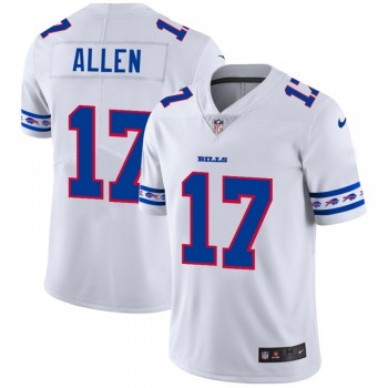 Men's Buffalo Bills #17 Josh Allen White 2019 Team Logo Cool Edition Stitched NFL Jersey Men's Buffalo Bills #17 Josh Allen White 2019 Team Logo Cool Edition Stitched NFL Jersey
