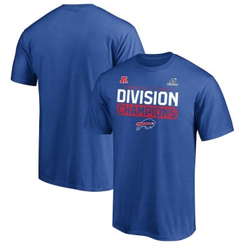Men's Buffalo Bills 2020 Royal AFC East Division Champions Flying High T-Shirt Men's Buffalo Bills 2020 Royal AFC East Division Champions Flying High T-Shirt