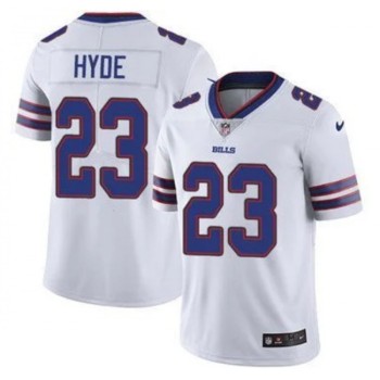 Men's Buffalo Bills #23 Micah Hyde White Vapor Untouchable Limited Stitched Jersey Men's Buffalo Bills #23 Micah Hyde White Vapor Untouchable Limited Stitched Jersey