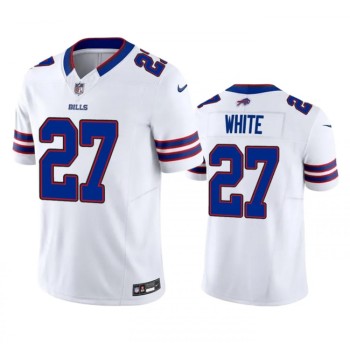 Men's Buffalo Bills #27 Tre'Davious White White 2023 F.U.S.E. Vapor Untouchable Limited Stitched Jersey Men's Buffalo Bills #27 Tre'Davious White White 2023 F.U.S.E. Vapor Untouchable Limited Stitched Jersey