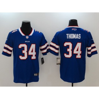 Men's Buffalo Bills #34 Thurman Thomas Blue Vapor Untouchable Limited Stitched NFL Jersey Men's Buffalo Bills #34 Thurman Thomas Blue Vapor Untouchable Limited Stitched NFL Jersey