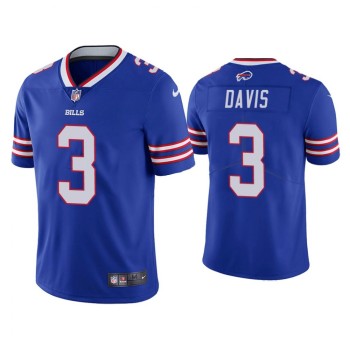 Men's Buffalo Bills #3 Gabriel Davis Blue Vapor Untouchable Limited Stitched Jersey Men's Buffalo Bills #3 Gabriel Davis Blue Vapor Untouchable Limited Stitched Jersey